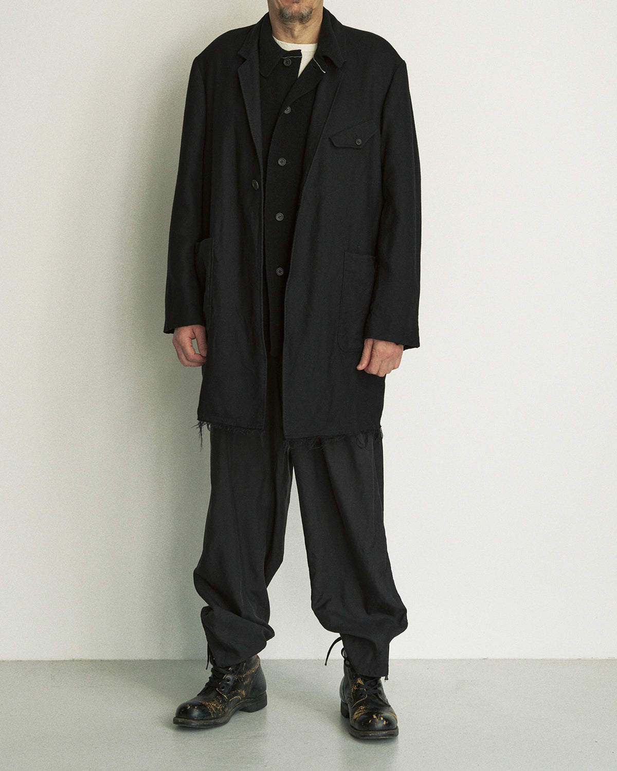 WORK COAT / DOUBLE FACE WOOL