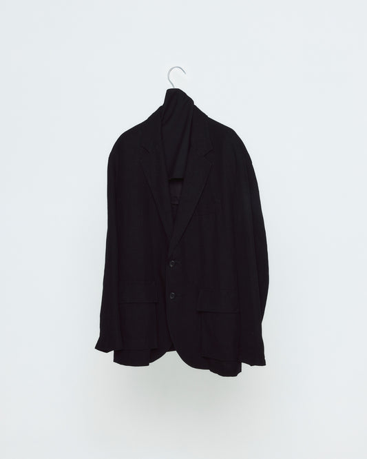 2B JACKET / ROUGH LINEN CANVAS