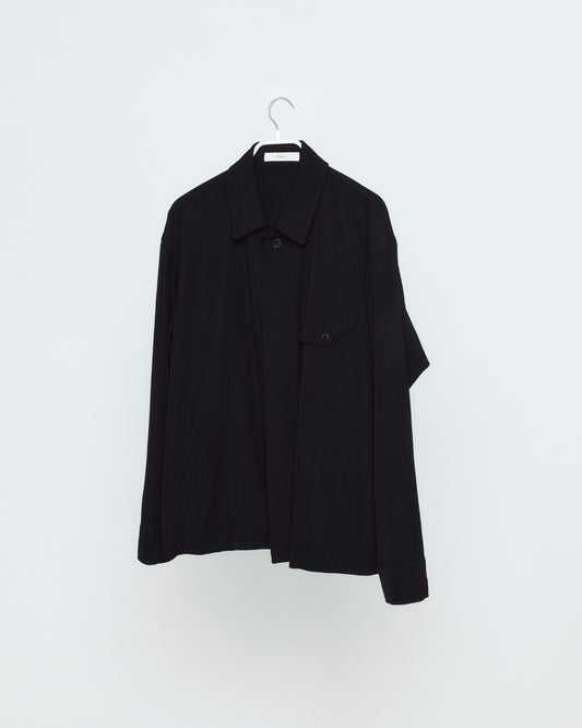 WORK JACKET / WOOL SILK GABARDINE