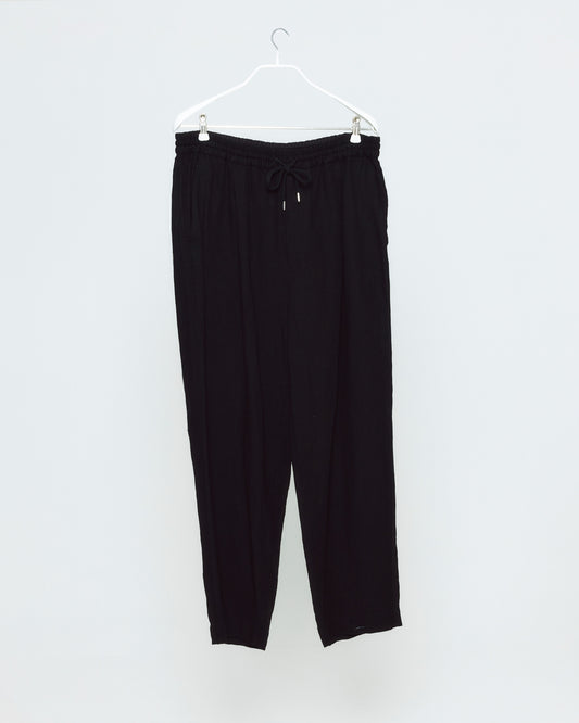 RELAXED TROUSER / ROUGH LINEN CANVAS