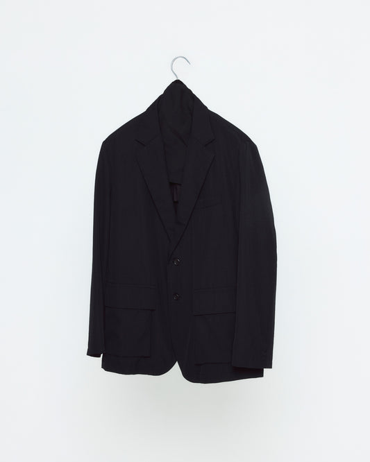 2B JACKET / WOOL SILK GABARDINE
