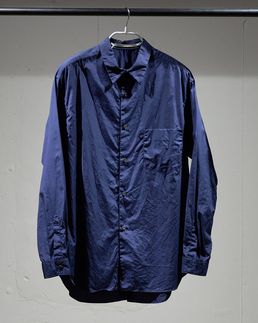 REGULAR COLLAR SHIRT / FINE COTTON POPLIN