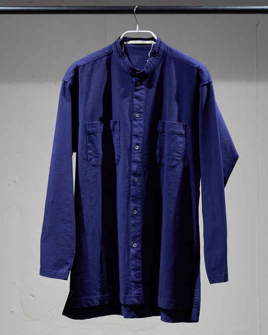COLLARLESS SHIRT / DRY TOUGH COTTON