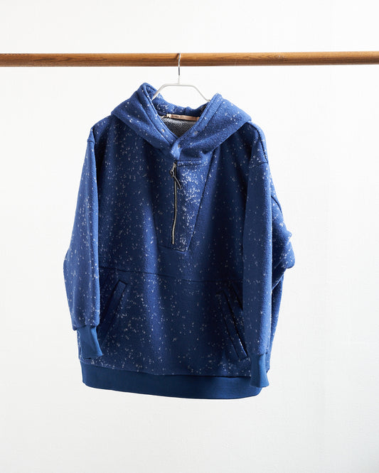 PULLOVER HOODIE / BRUSHED WOOL LOOP BACK
