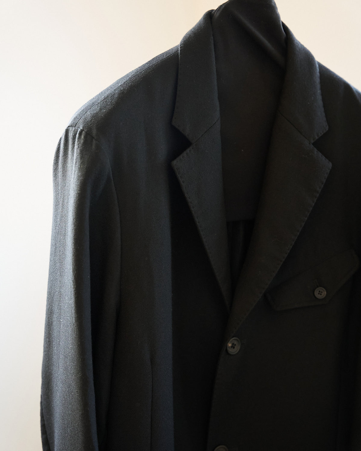 WORK COAT / FINE DOUBLE WOOL TWILL