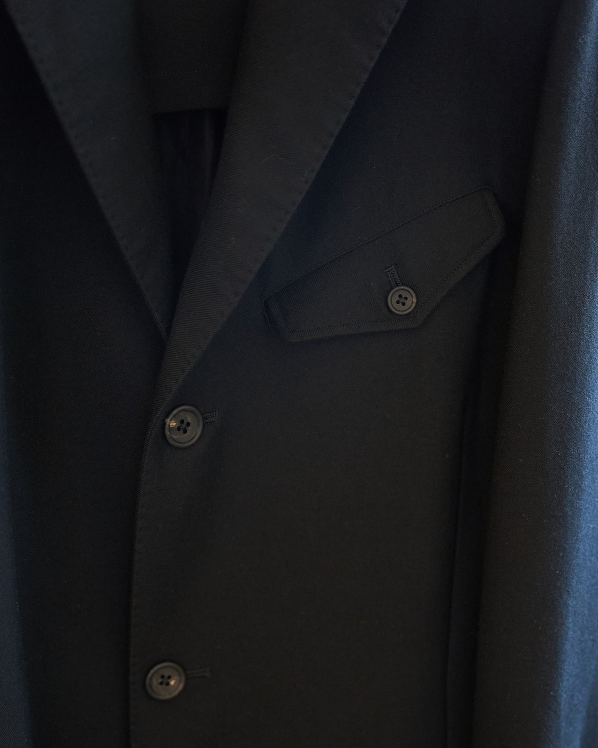WORK COAT / FINE DOUBLE WOOL TWILL