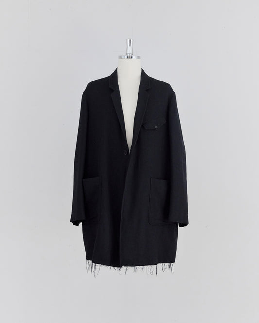 WORK COAT / DOUBLE FACE WOOL