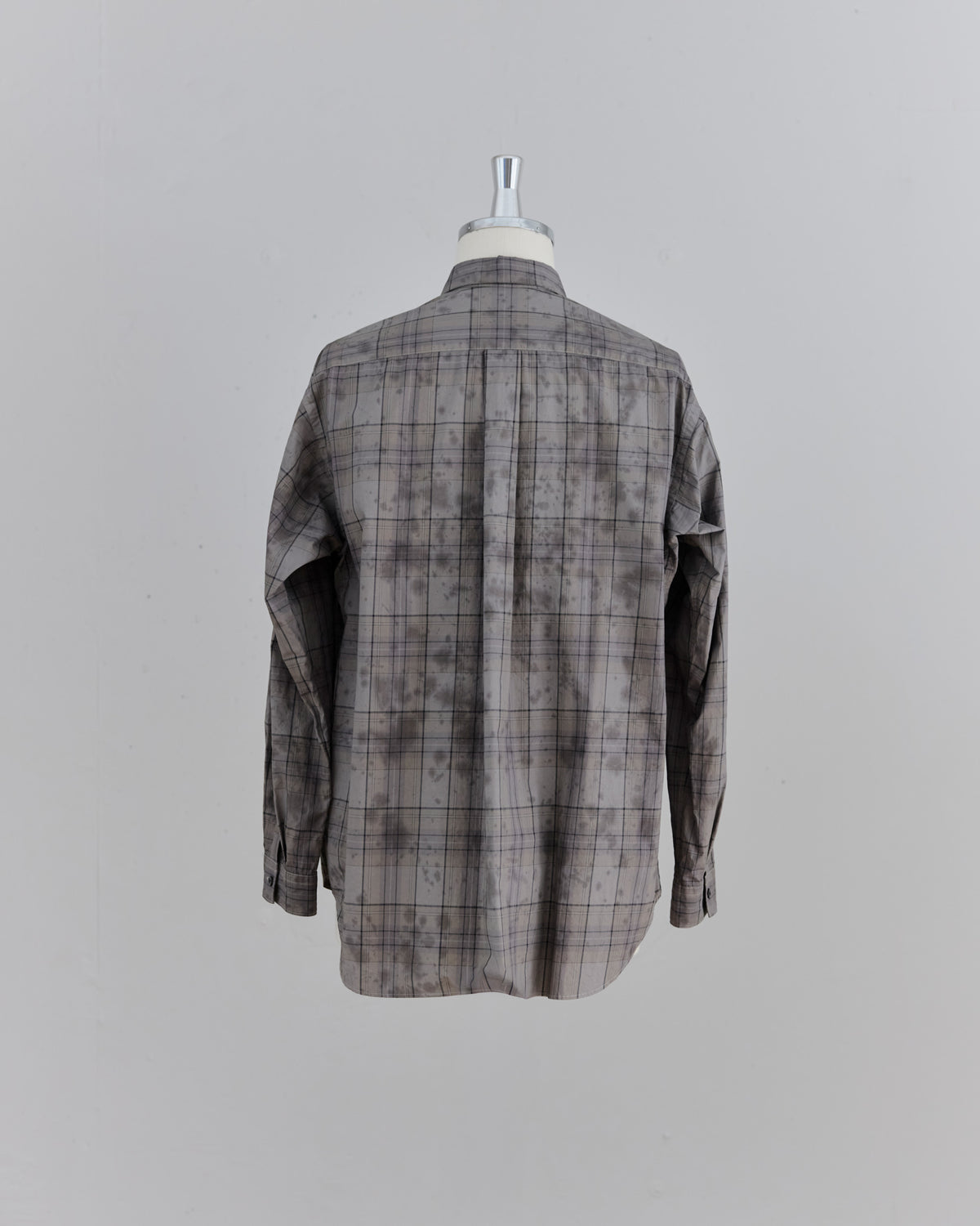 REGULAR COLLAR SHIRT / SMOKED CHECK