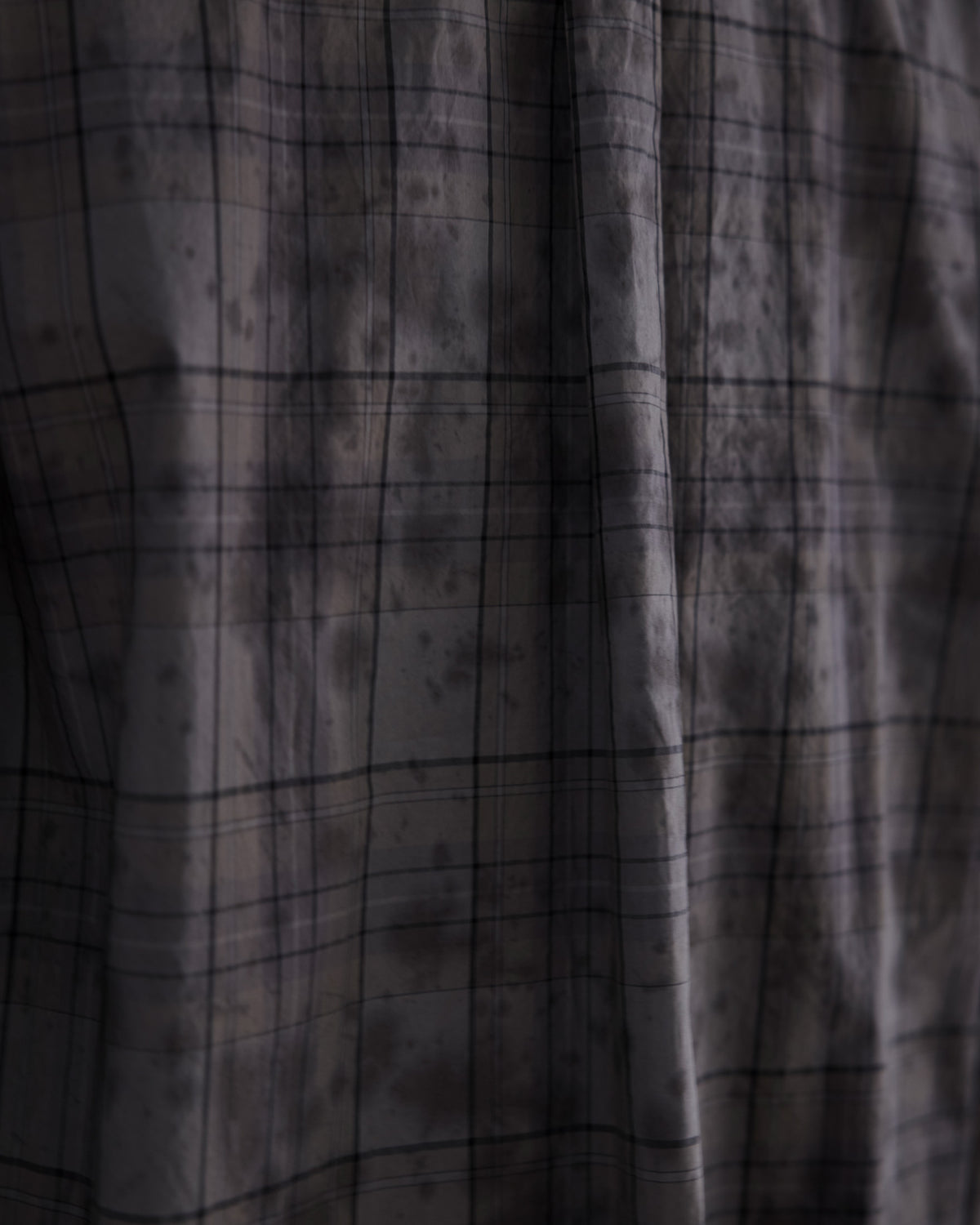 REGULAR COLLAR SHIRT / SMOKED CHECK