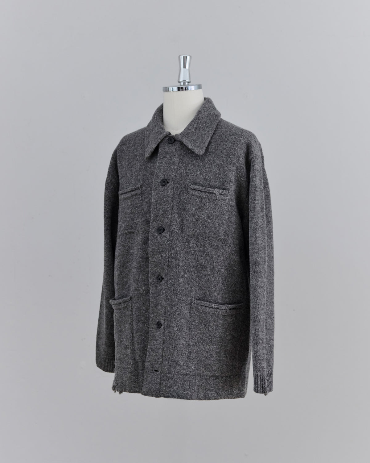 KNIT CARDIGAN / CHUNKY WOOL