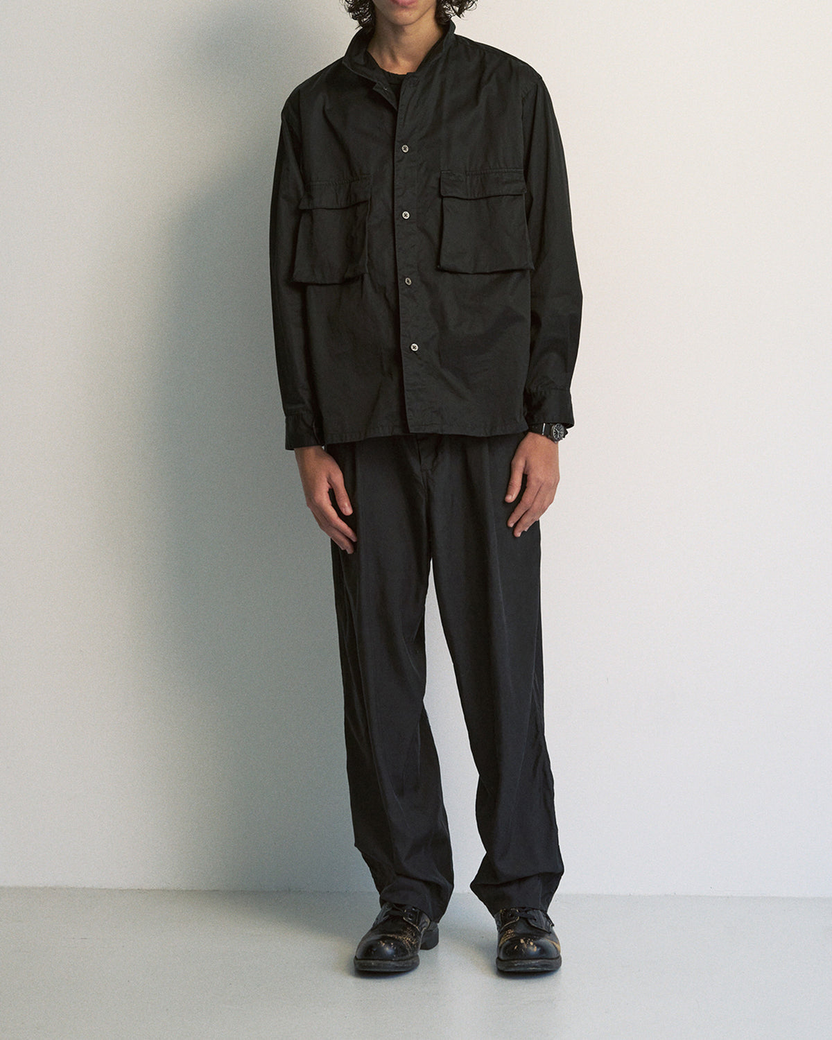 WORK SHIRT / FINE COTTON TWILL