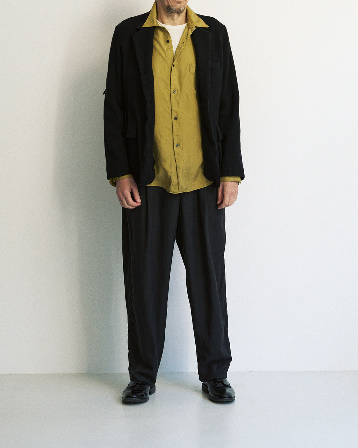 2B JACKET / WASHED WOOL