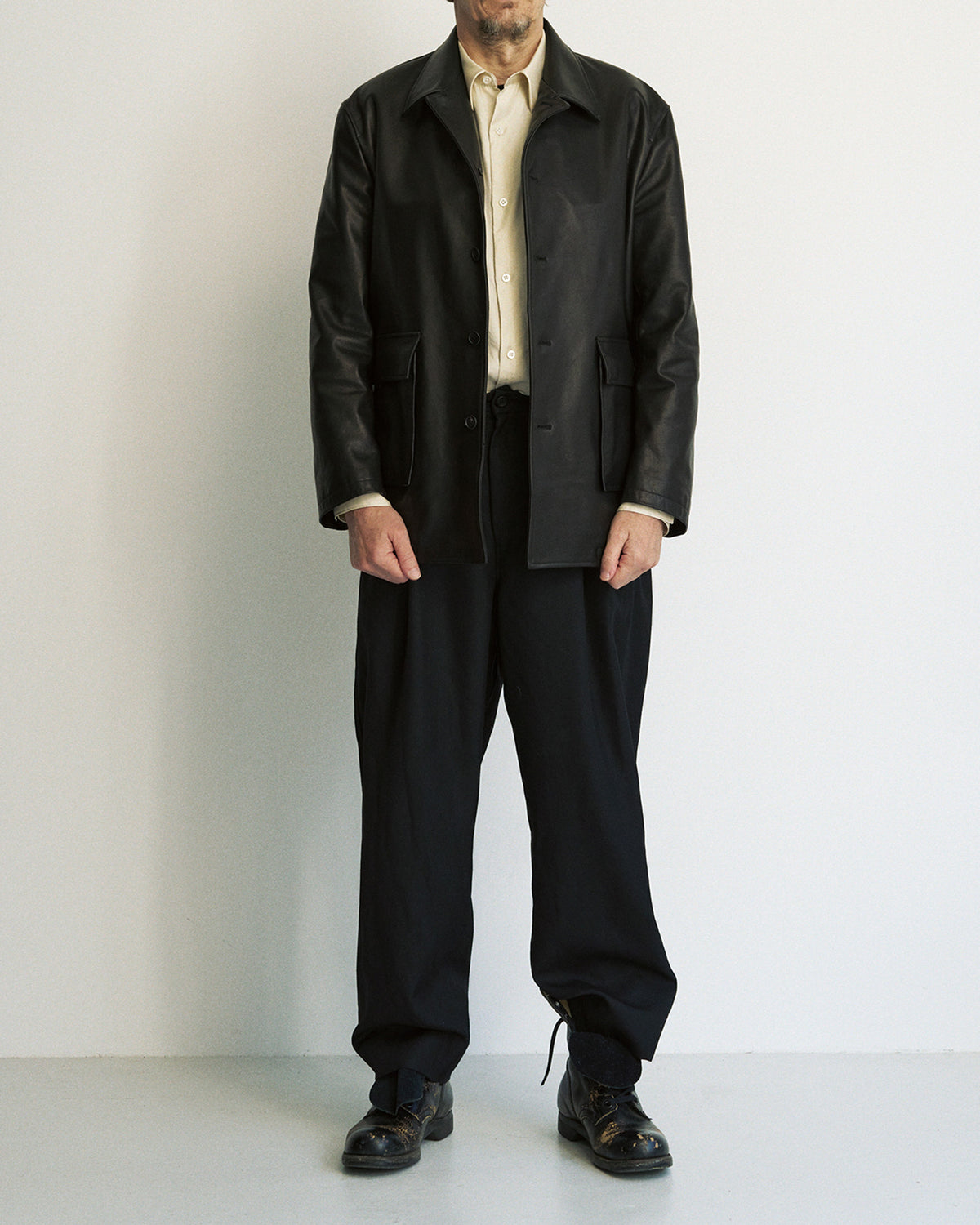 WORK JACKET / SOFT LEATHER
